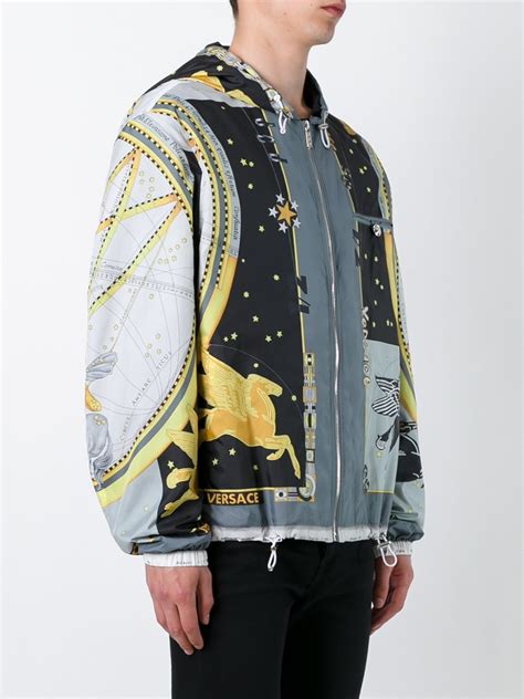 versace windbreaker mens|Versace windbreaker jacket.